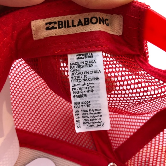 Billabong snapback.  Unisex. - Picture 4 of 5